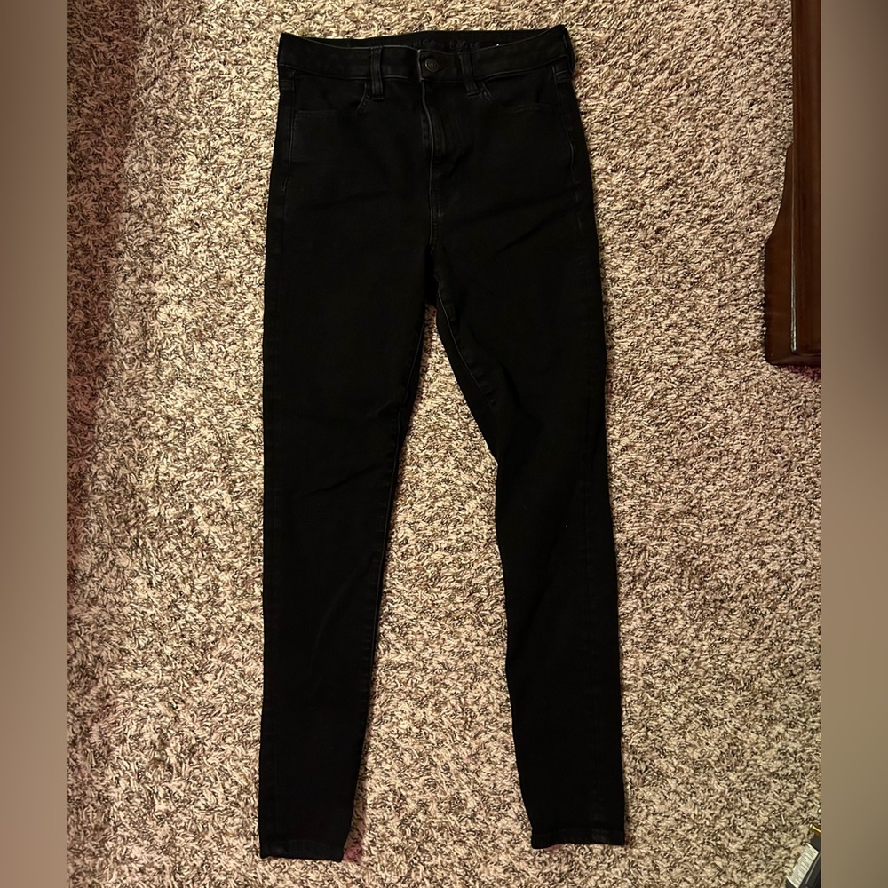 American Eagle black jeggings